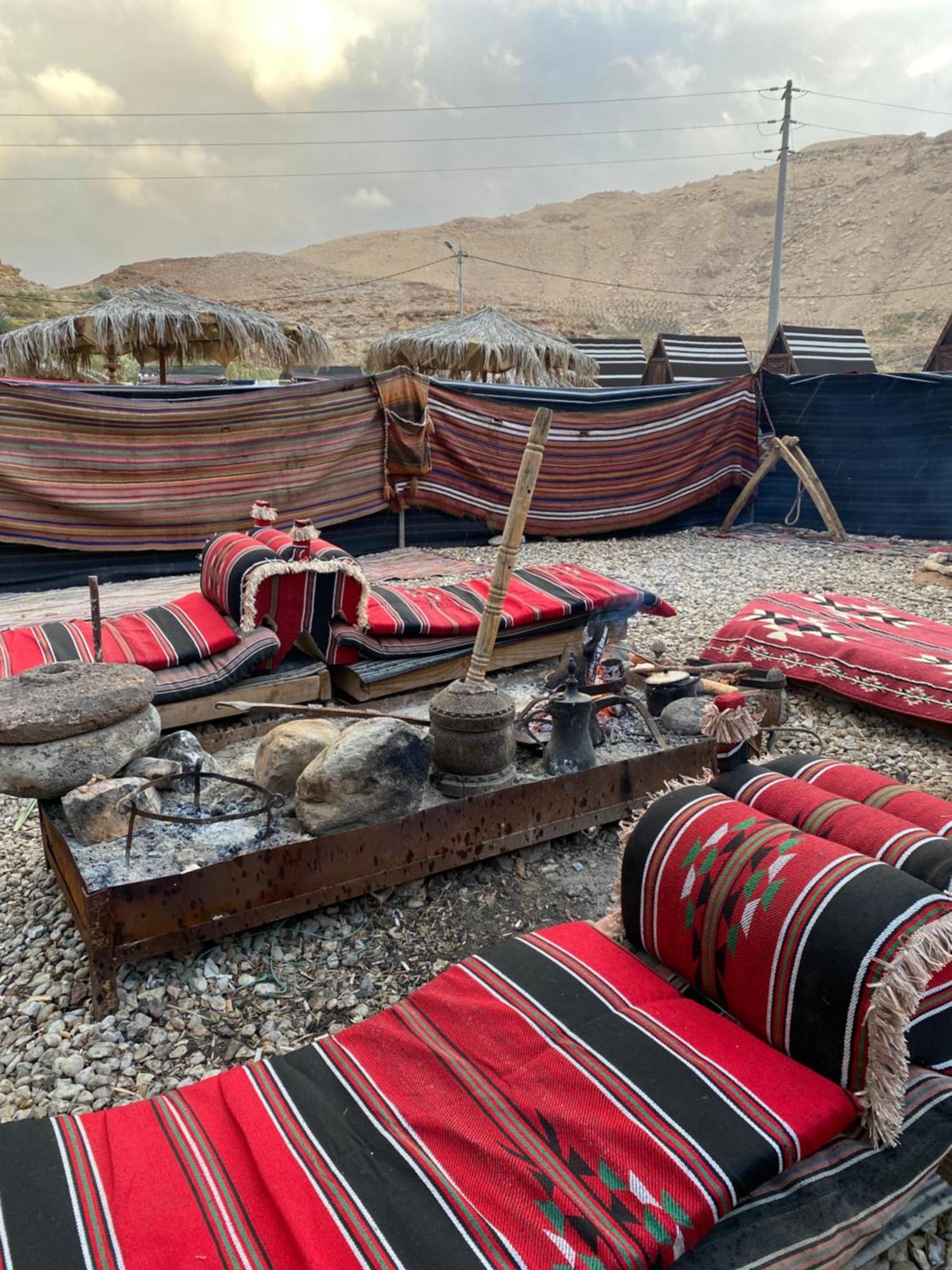 Отель Wadi Al-Hassa Camp Khawkhah Экстерьер фото