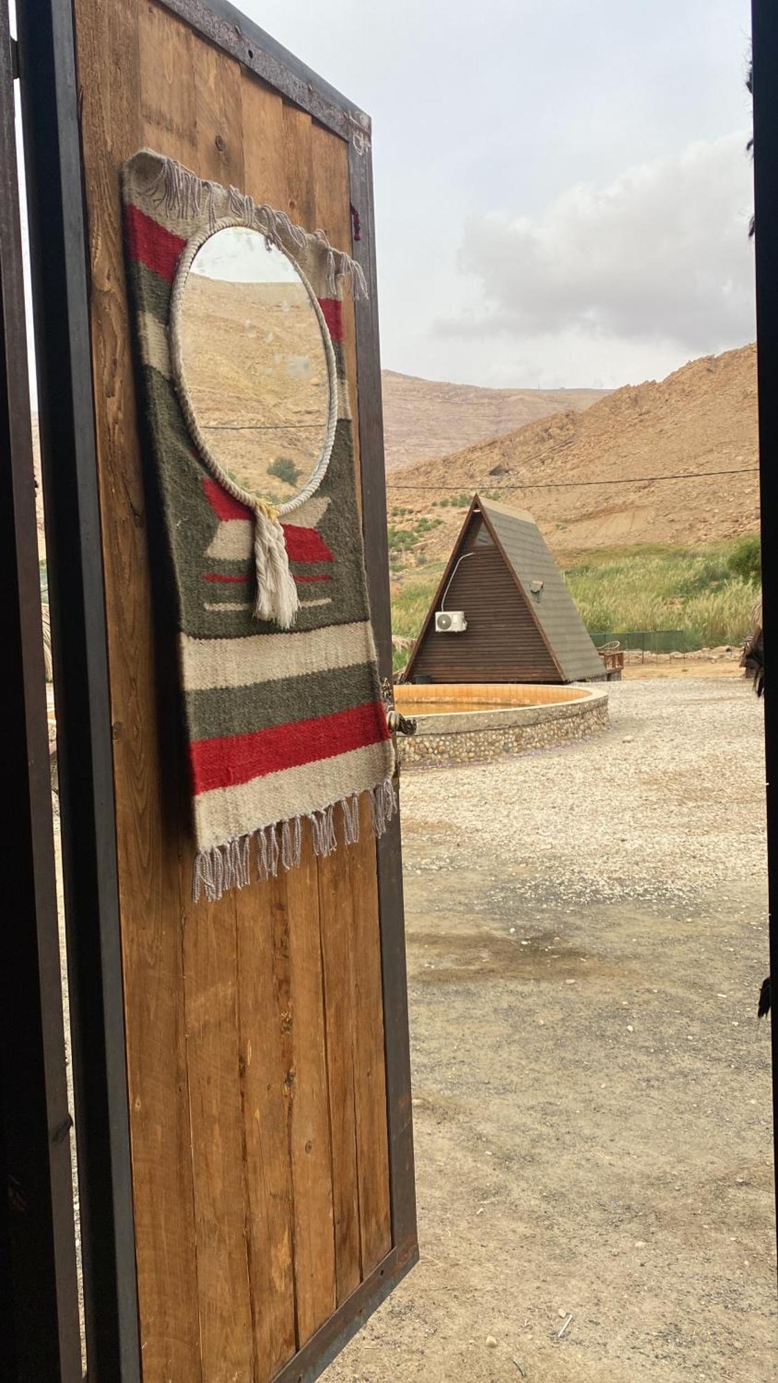 Отель Wadi Al-Hassa Camp Khawkhah Экстерьер фото
